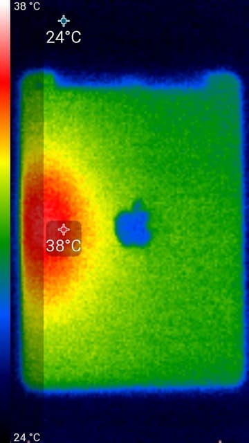 Обзор планшета Apple iPad (A1823). Теплоснимки