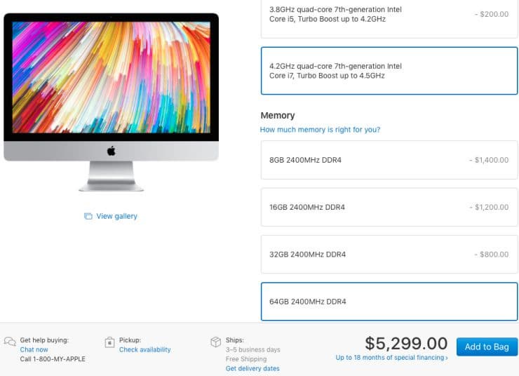 Apple iMac (Mid 2017)