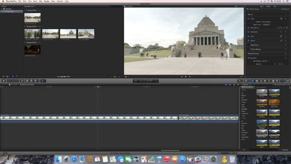 Скриншот OS X 10.10 Yosemite