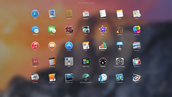 Скриншот OS X 10.10 Yosemite