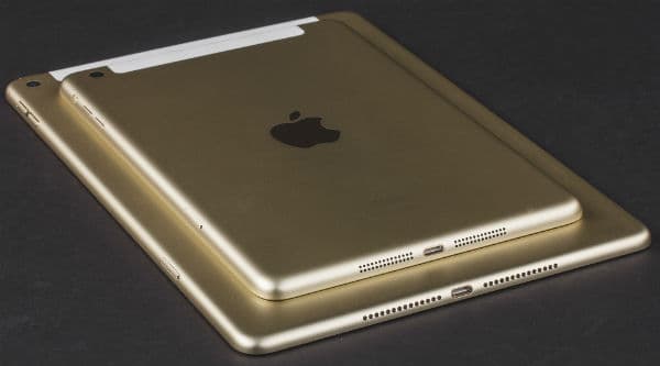 Фронтальная сторона iPad Air 2 и iPad mini 3