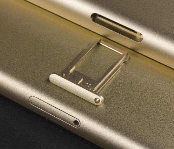 Разъем для nanoSIM в iPad Air 2