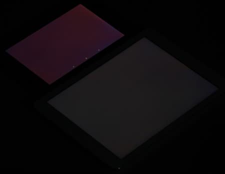 Результаты тестирования экрана iPad Air