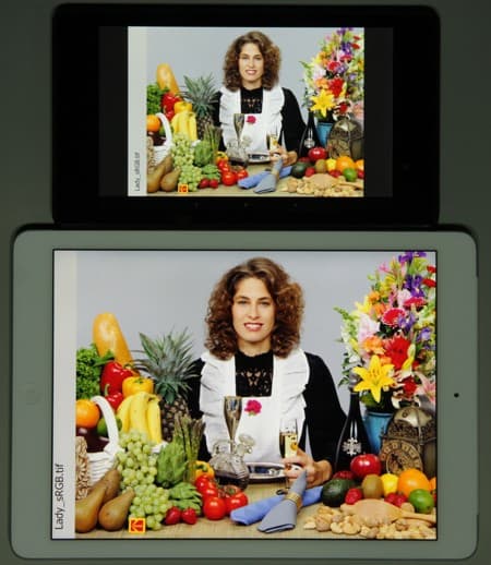 Результаты тестирования экрана iPad Air