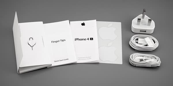 Коробка iPhone 4S