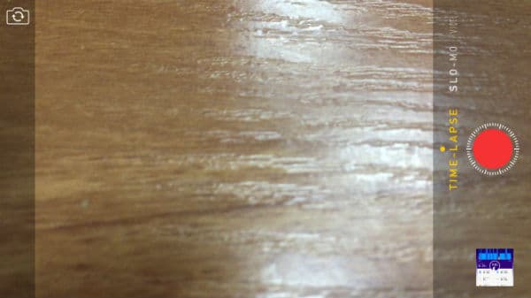 Приложение камеры в Apple iPhone 6