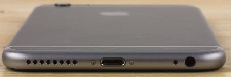 Нижняя грань iPhone 5c