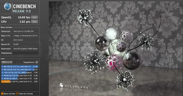 Скриншот MacBook Pro 13 с Retina Display