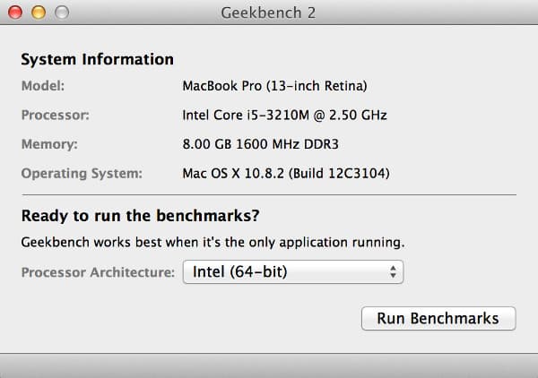 Скриншот MacBook Pro 13 с Retina Display