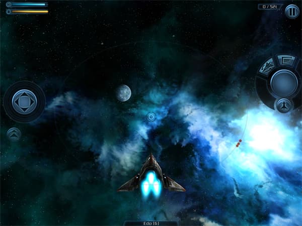 Скриншот игры Galaxy On Fire 2 HD на The New iPad
