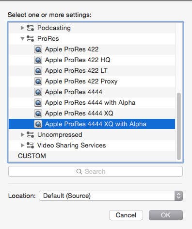 Скриншот программы Compressor
