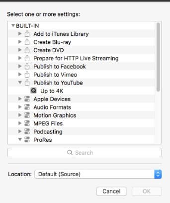 Скриншот программы Compressor