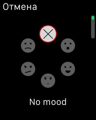 Скриншот Apple Watch