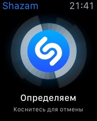 Скриншот Apple Watch