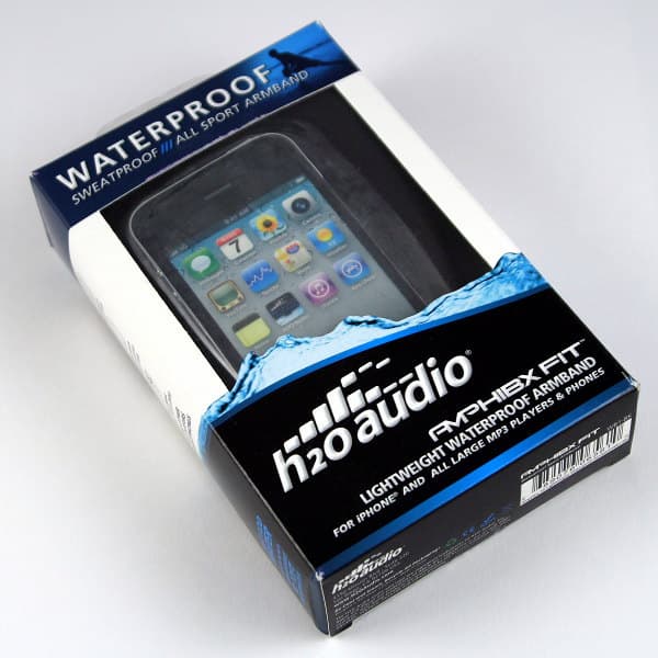 H2O Audio Amphibx Fit Lightweight Waterproof Armband WB1-BK