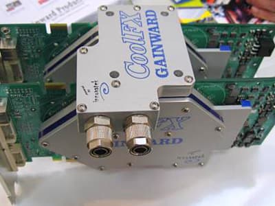 Gainward Watercooled GeForce 6800 Ultra SLI (NV45x2)