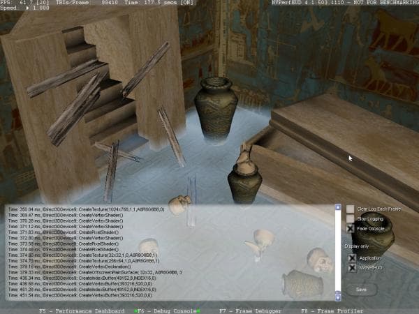 NVPerfHUD Debug Console