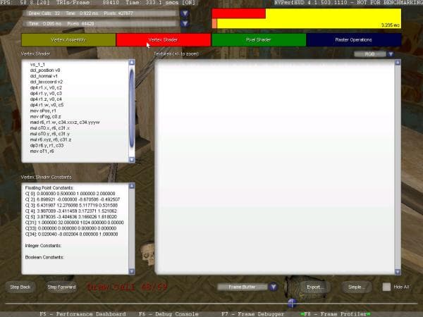NVPerfHUD Frame Profiler (advanced)