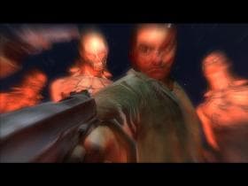 Postprocessing (radial blur)