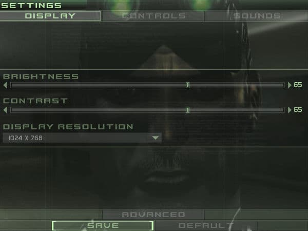 Settings — Display