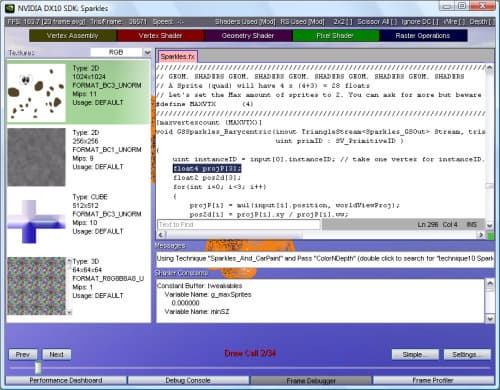 PerfHUD Frame Debugger (advanced)