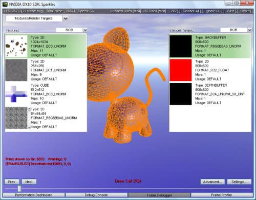 PerfHUD Frame Debugger