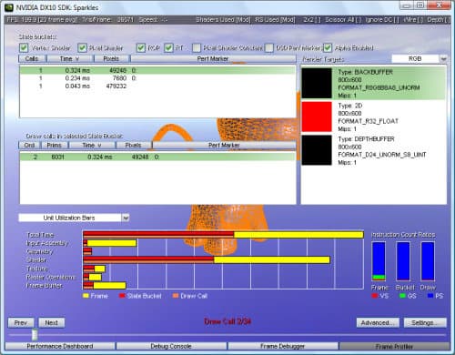 PerfHUD Frame Profiler