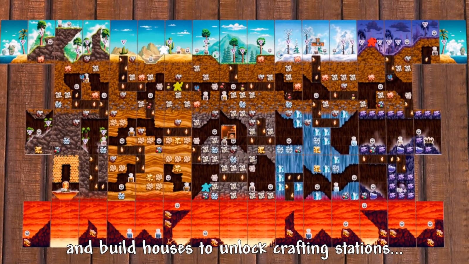 Игровой процесс Terraria The Board Game