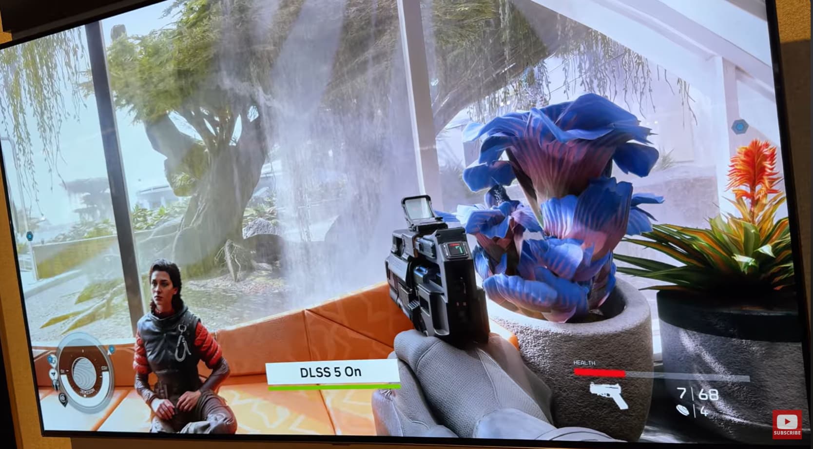 Пример графики Starfield с DLSS 5