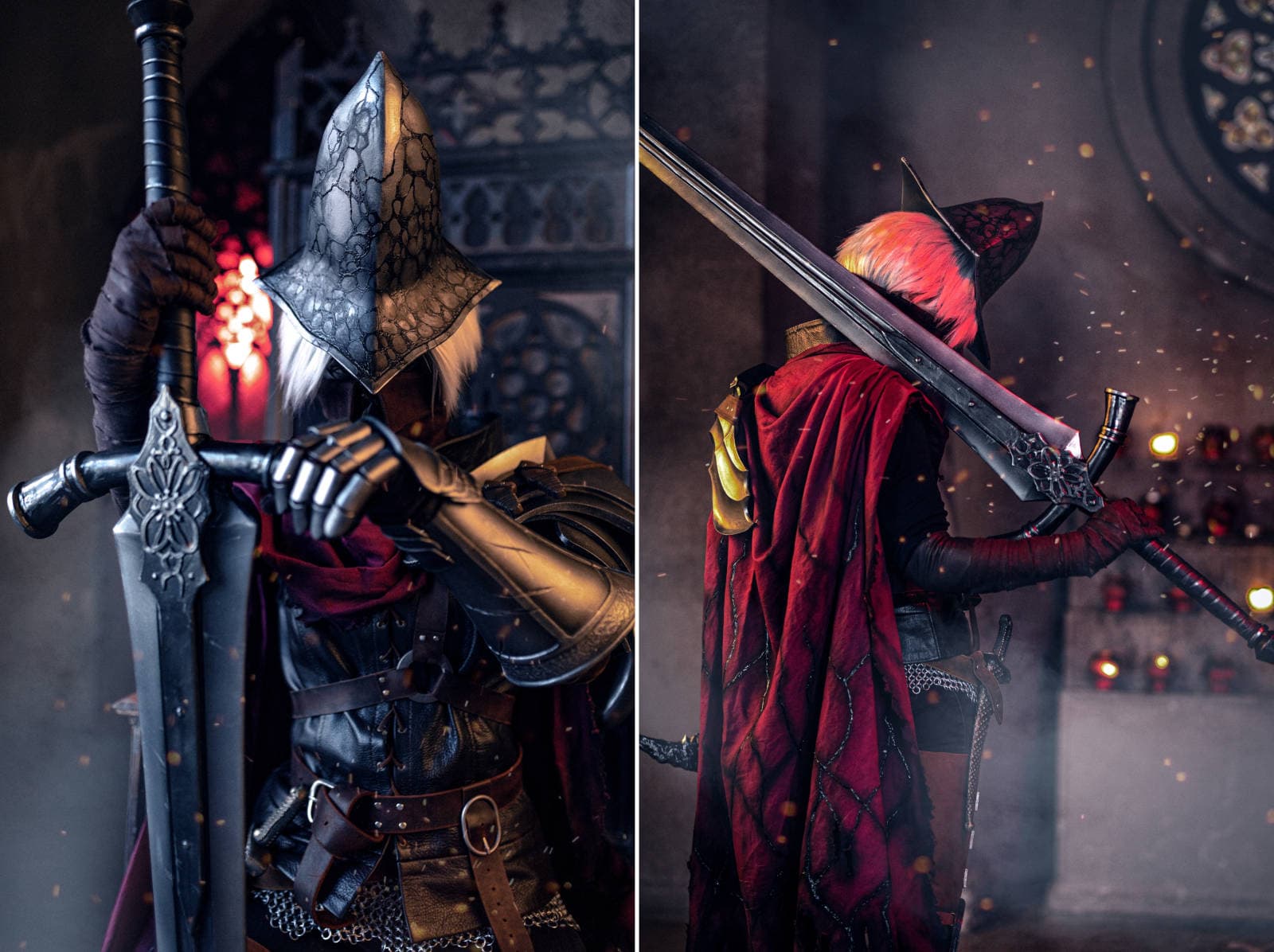 Dark Souls III Cosplay: Abyss Watcher Elena Zadneprovskaya