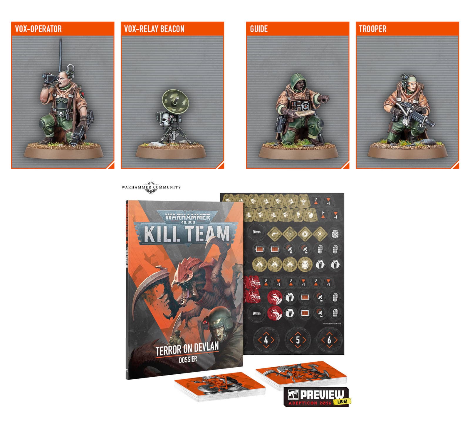Warhammer 40,000 Kill Team Red Terror and Spectrus image