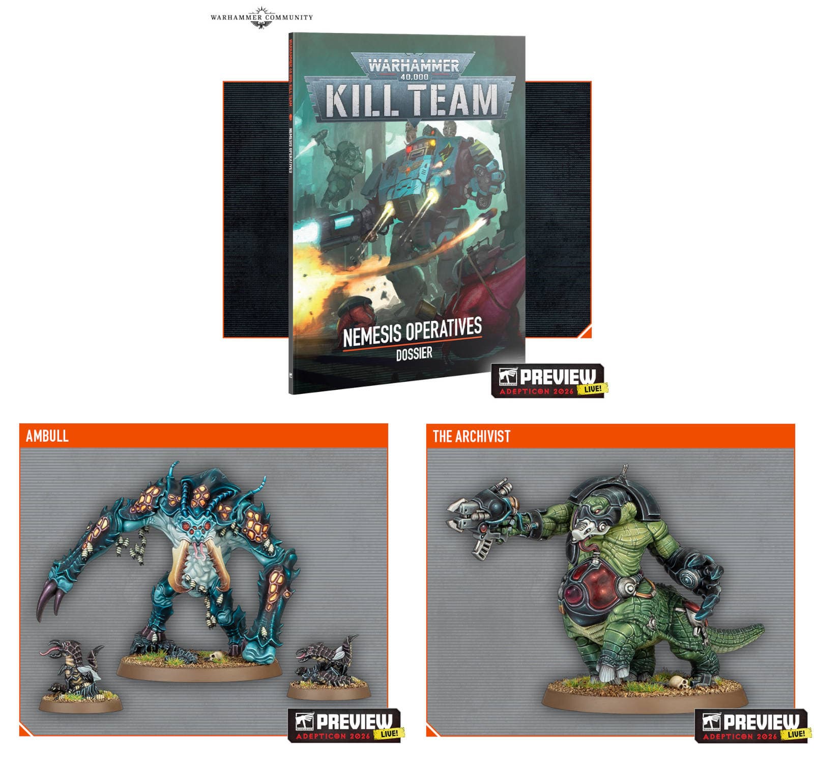 Warhammer 40,000 Kill Team Red Terror and Spectrus image