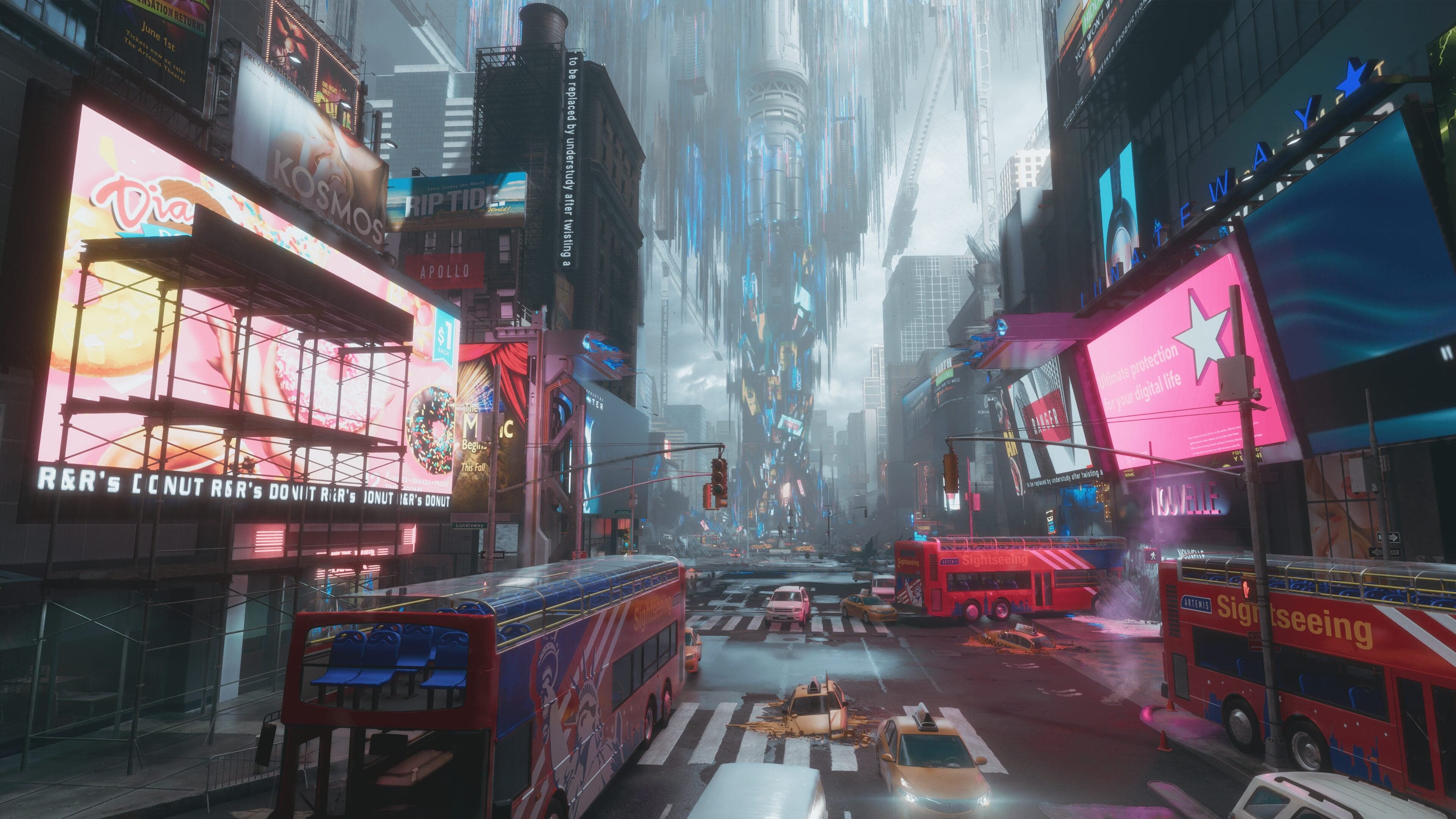 Скриншот из игры Pragmata от Capcom