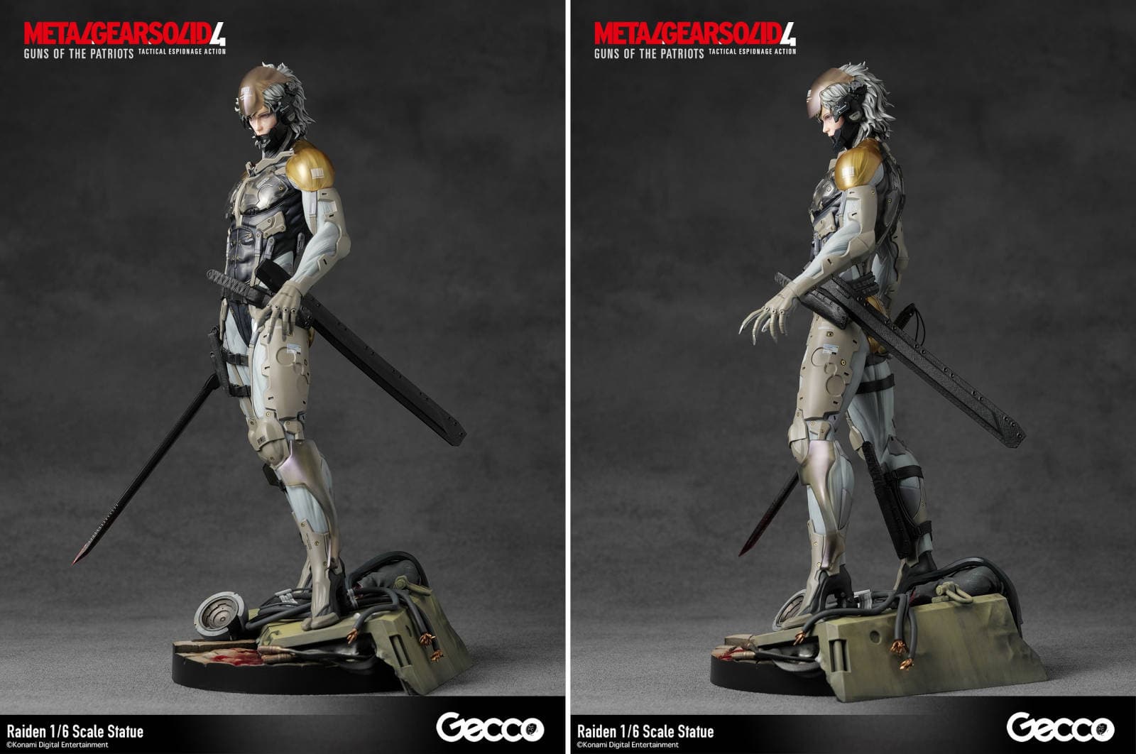Gecco Raiden MGS4 statue