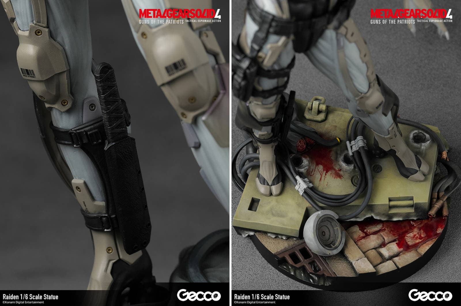 Gecco Raiden MGS4 statue base