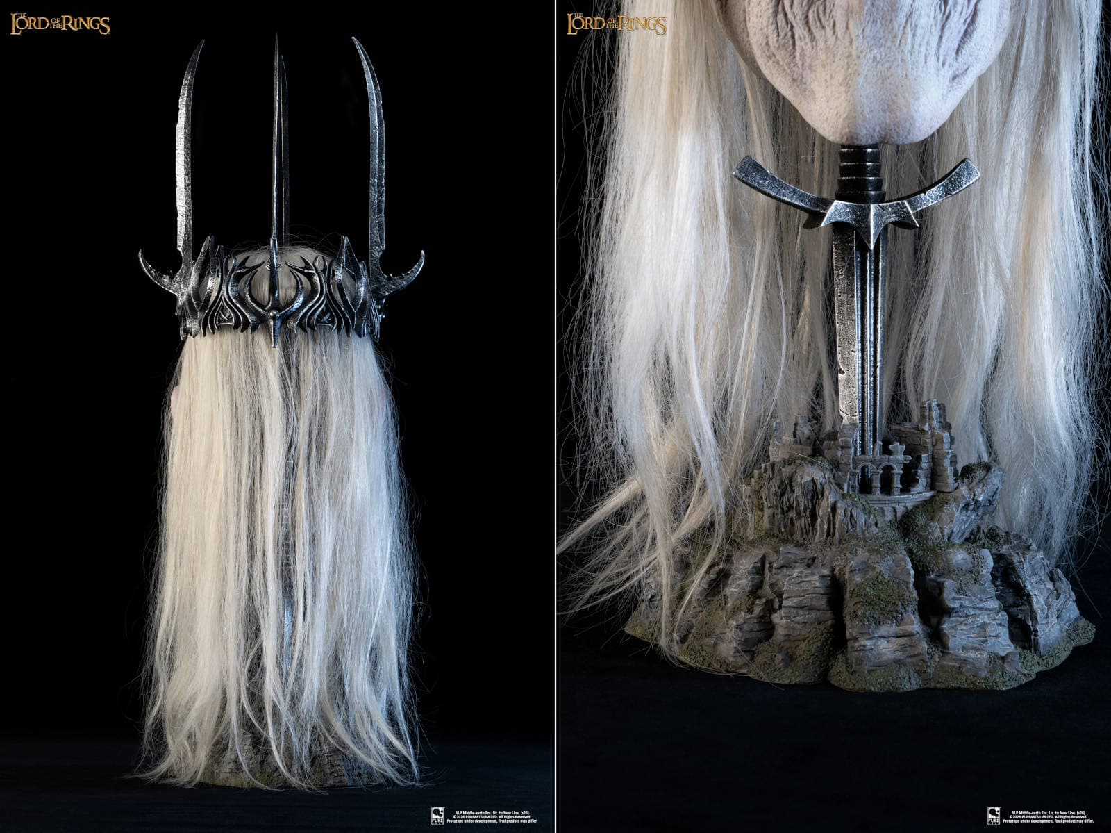 Side view of the Witch-king of Angmar art mask