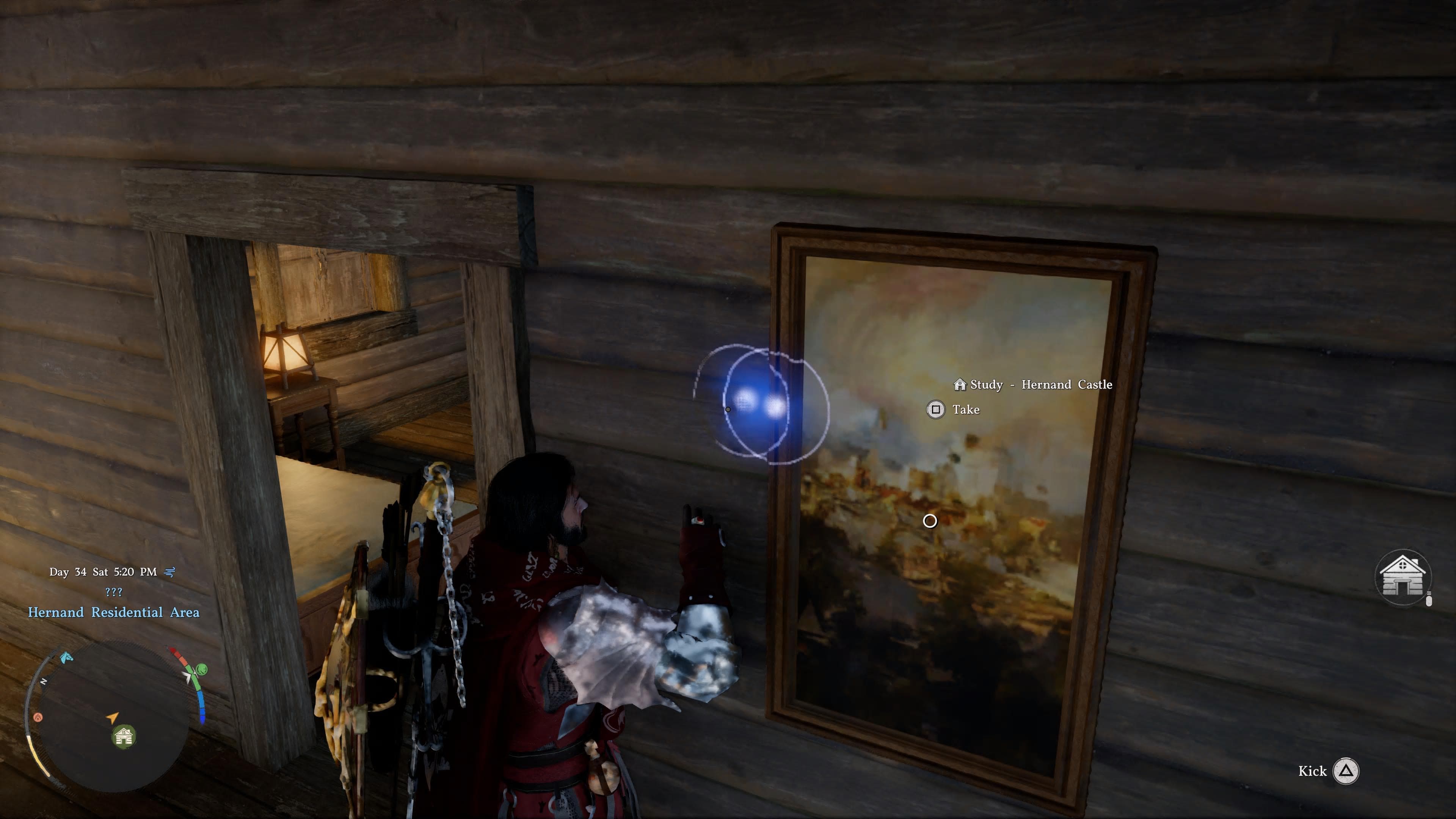 Comparison image showing new human-drawn art replacing AI visuals in Crimson Desert