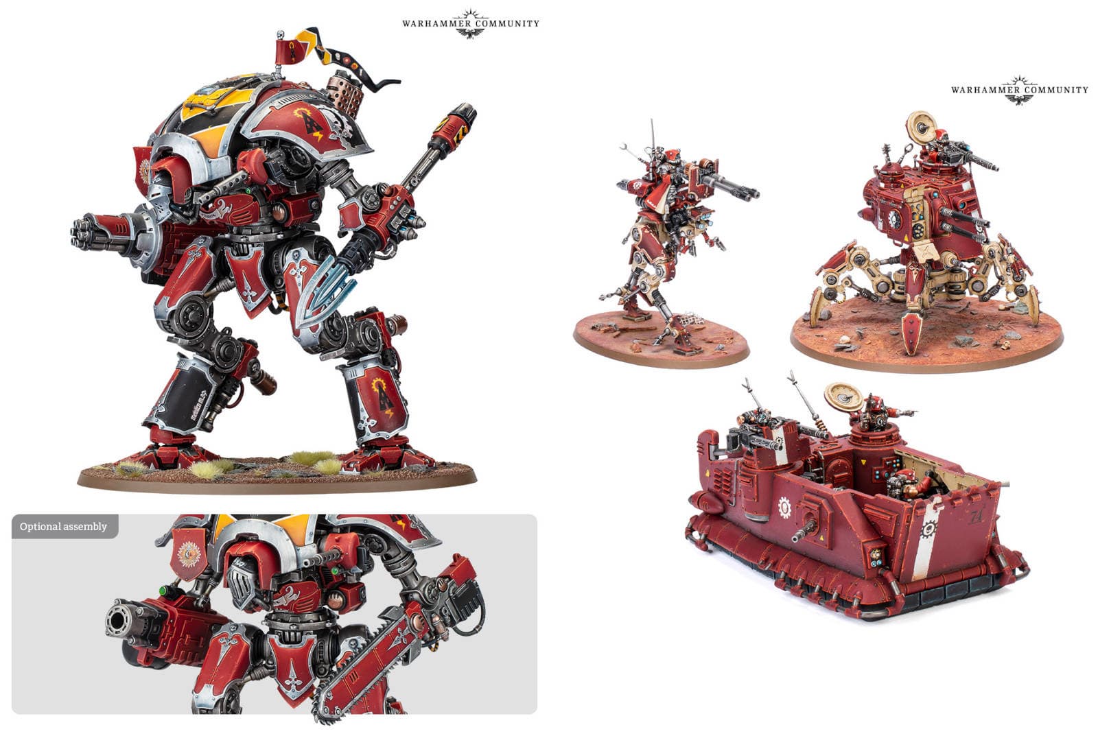 Миниатюры Тулии Гулд и Имперского рыцаря Дестриэ