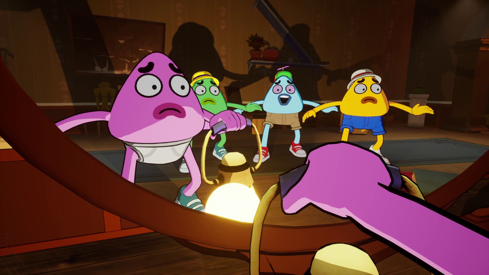 Gameplay screenshot from We Gotta Go