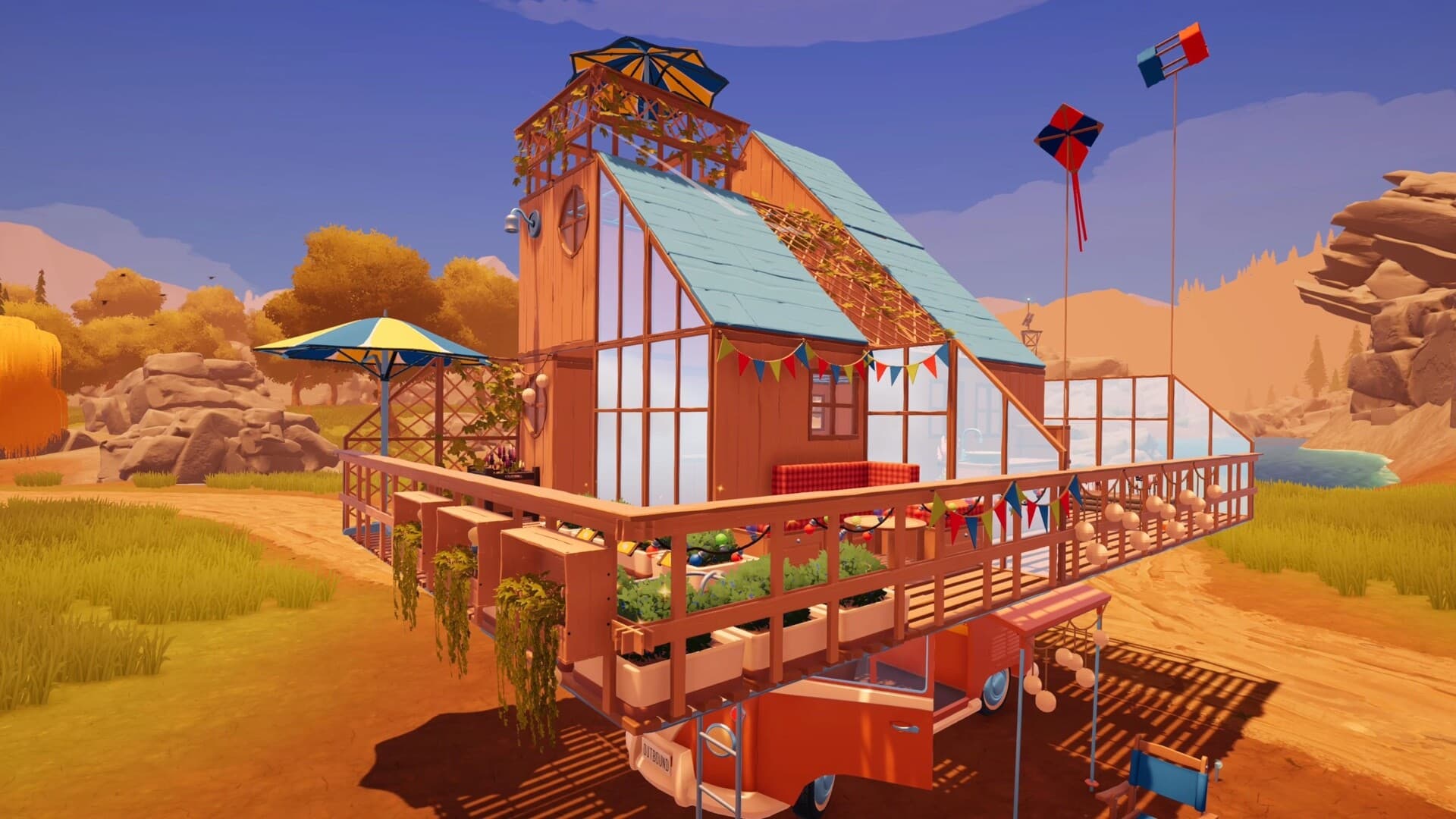 Gameplay screenshot from Outbound