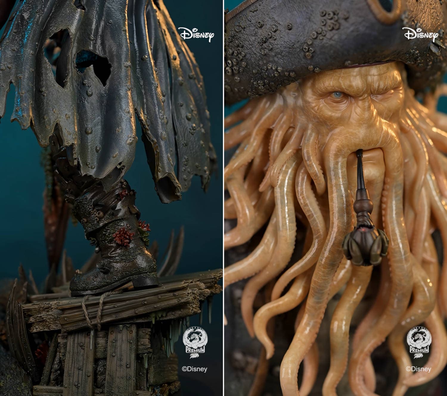 Статуя Дэйви Джонса в полный рост