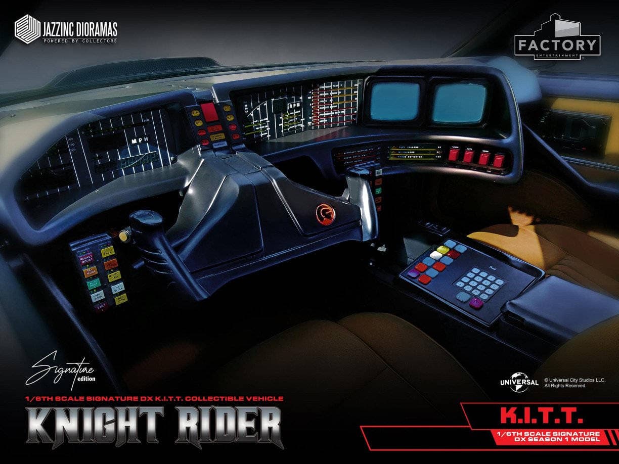 K.I.T.T. model interior details