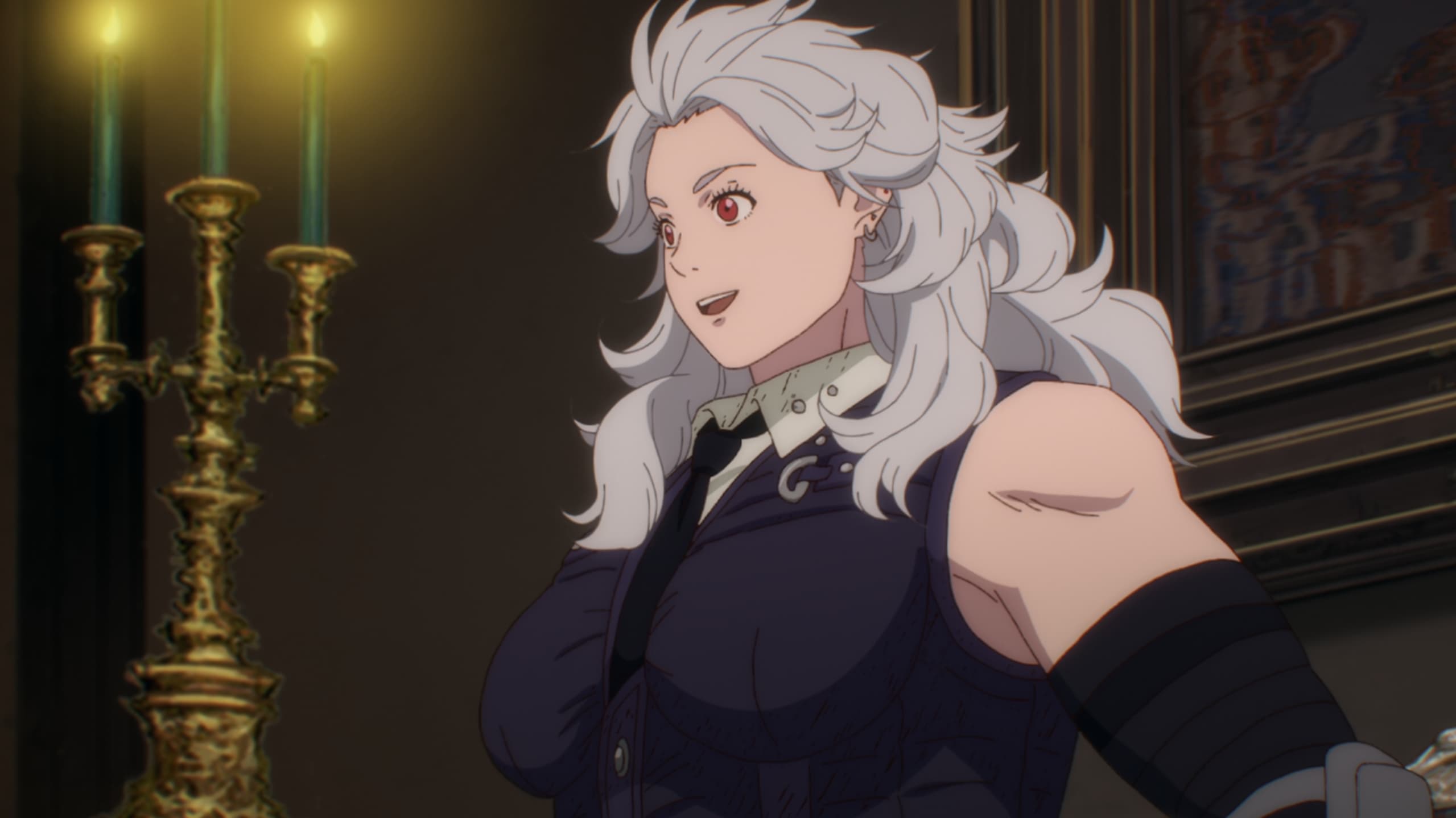 Noi using her healing magic on a wounded character