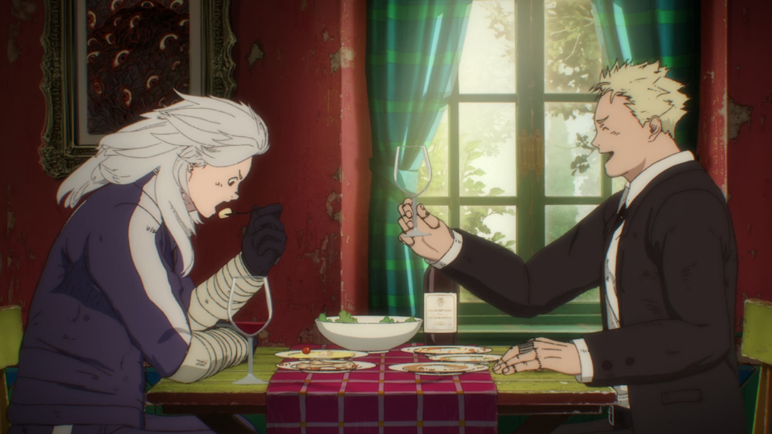 Shin and Noi close-up, showing their bond