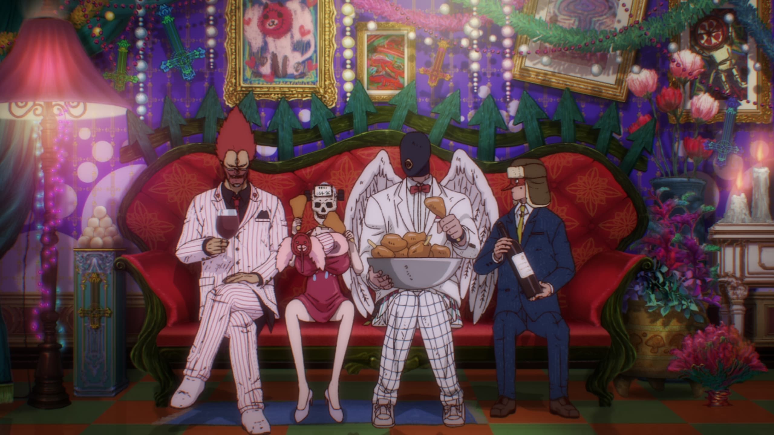 Dorohedoro character design showing a grotesque figure