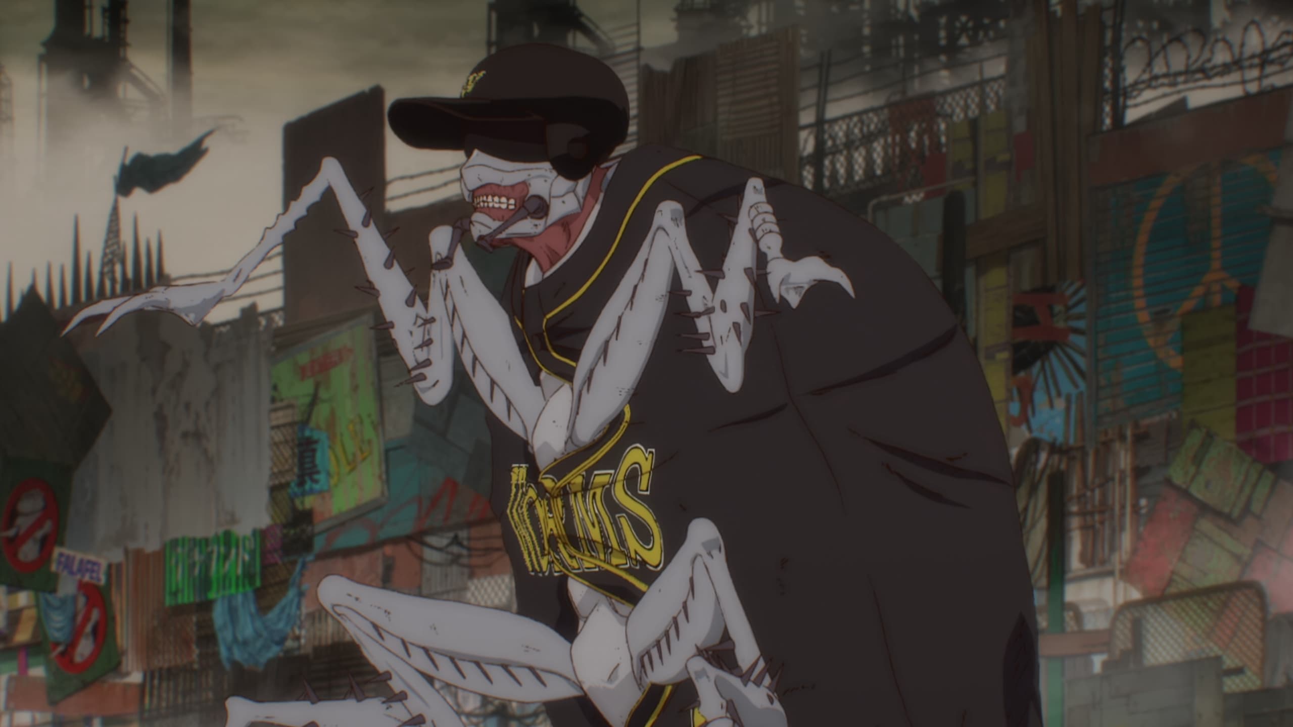 Dorohedoro characters showing various expressions