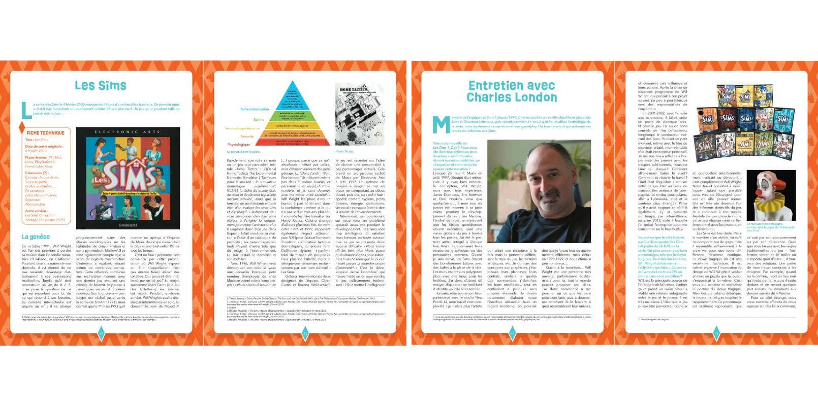 A screenshot from The Sims showing character interaction.