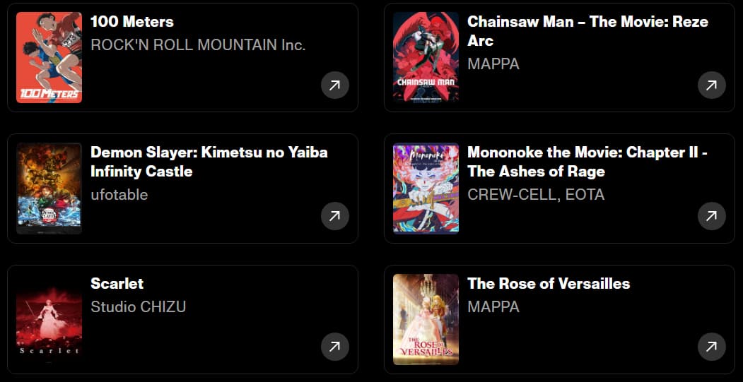 Список номинантов на Фильм года 2026