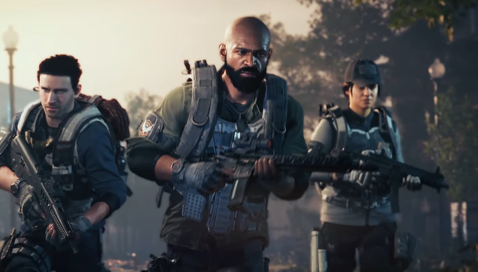 The Division 2 character with new gear