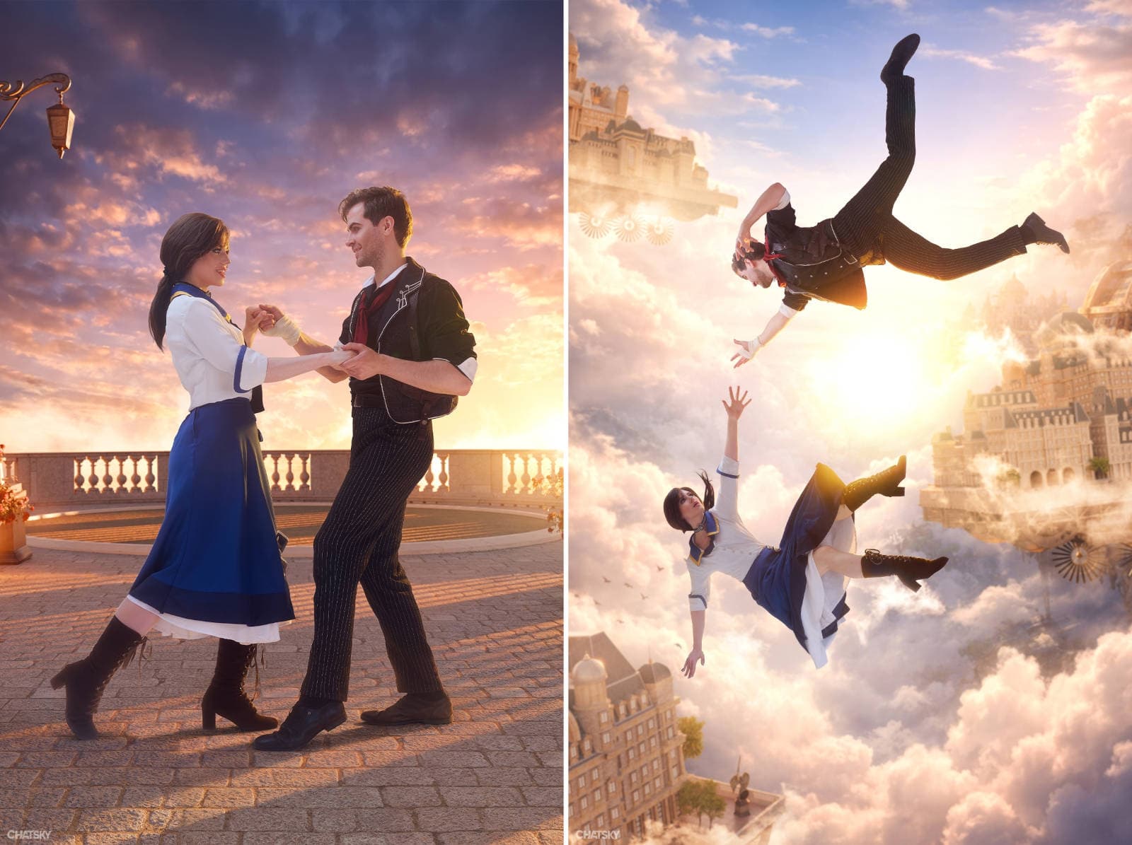 Cosplayer Evgeny Vasiliev as Booker DeWitt from BioShock Infinite